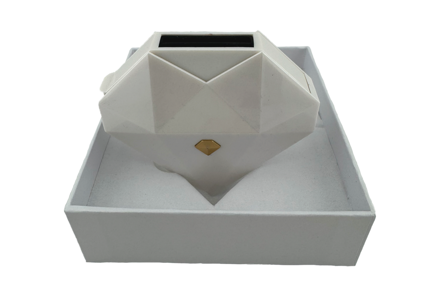 Diamond Heart Shape Ring Gift Box