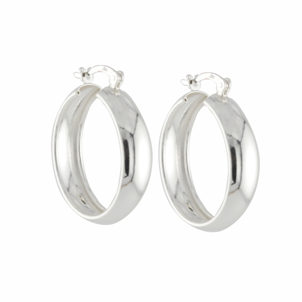 Silver "Creo" Earring