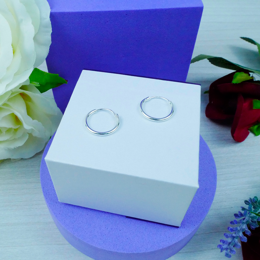 Silver "Hoop" Earring