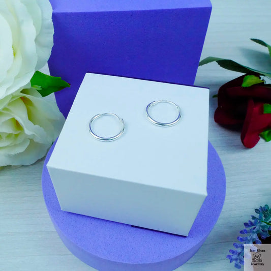 Silver "Hoop" Earring Just Silver Jewellery