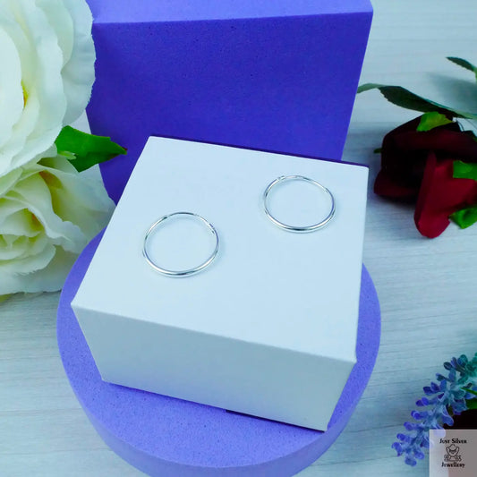 Silver "Hoop" Earring Just Silver Jewellery