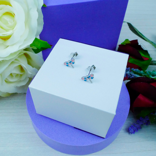 Silver "Dragonfly" Earrings