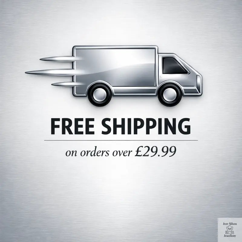Free shipping offer with a red delivery van on a yellow background