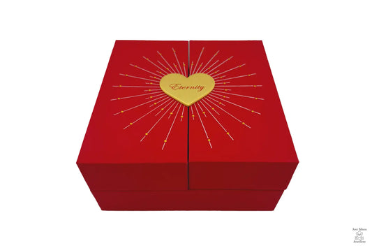 "I love U" Folding Gift Box Just Silver Jewellery