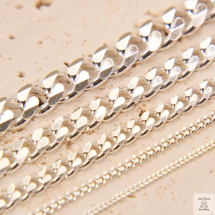 Curb-Chains Just Silver Jewellery
