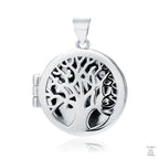 Silver "Tree of Life" locket Just Silver Jewellery