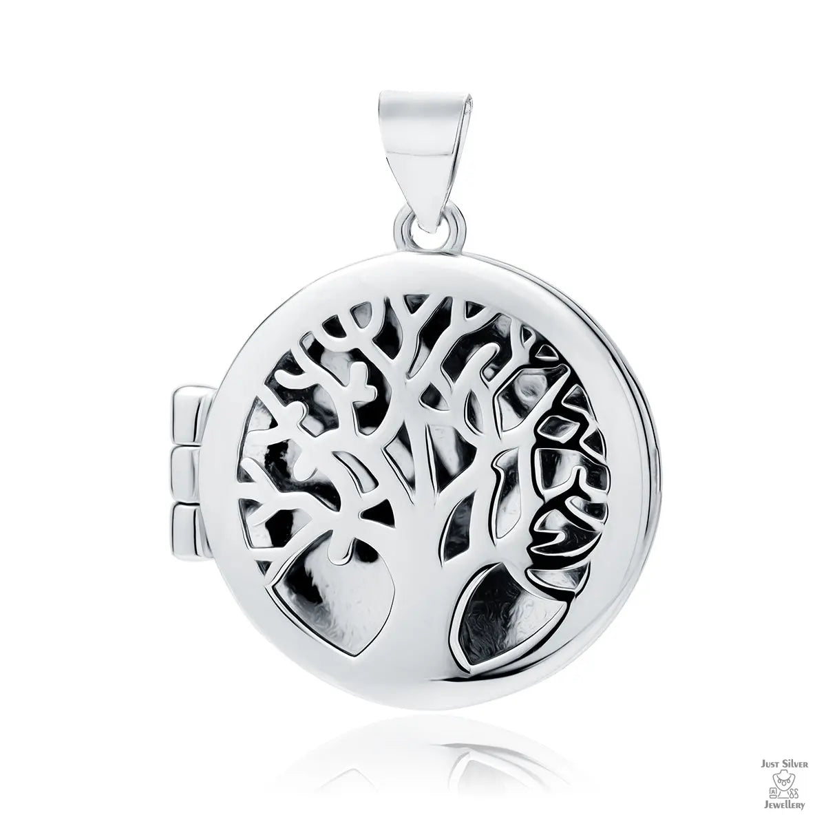 Silver "Tree of Life" locket Just Silver Jewellery