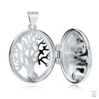 Silver "Tree of Life" locket Just Silver Jewellery