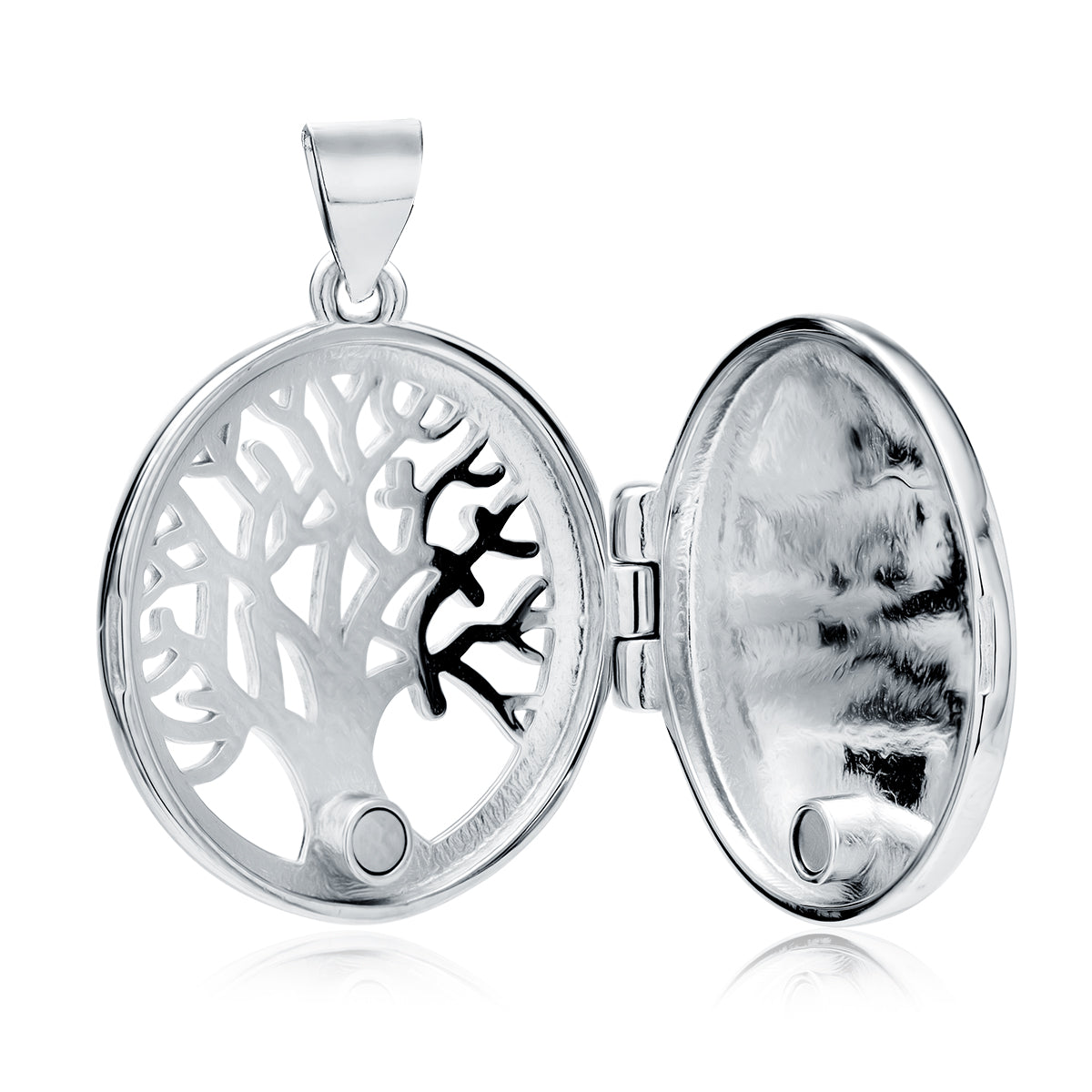 Silver "Tree of Life" locket