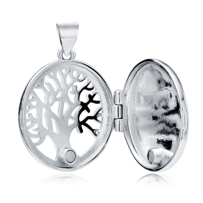 Silver "Tree of Life" locket