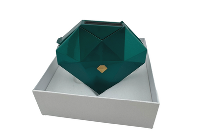 Diamond Heart Shape Ring Gift Box