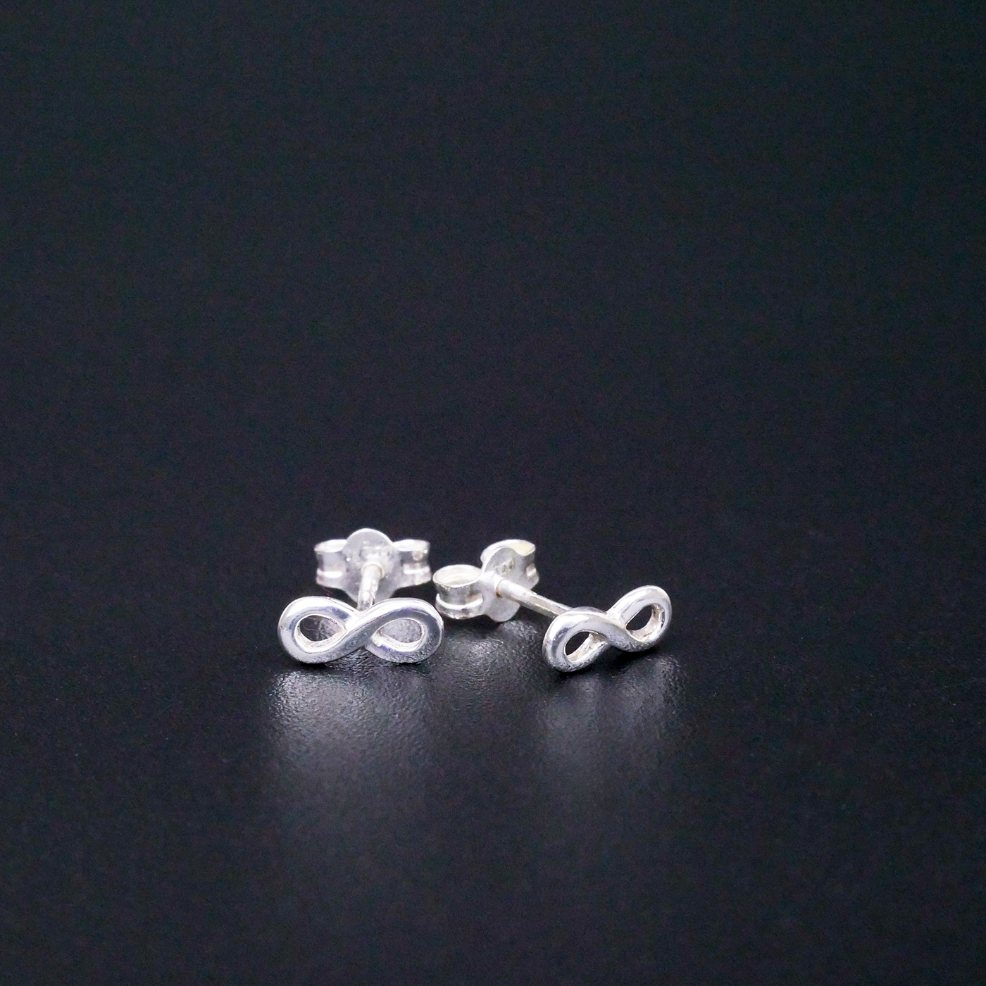 Silver "Infinity" Earrings
