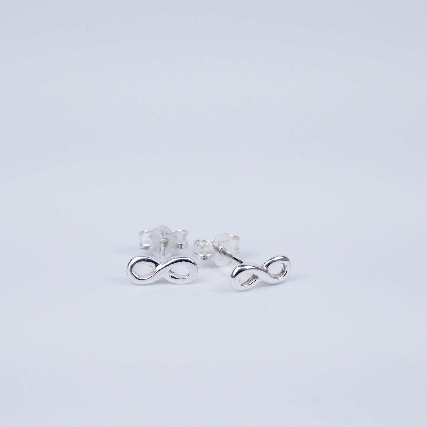 Silver "Infinity" Earrings