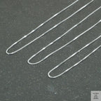 Fine Sterling Silver Box Link Chain (1.4mm)