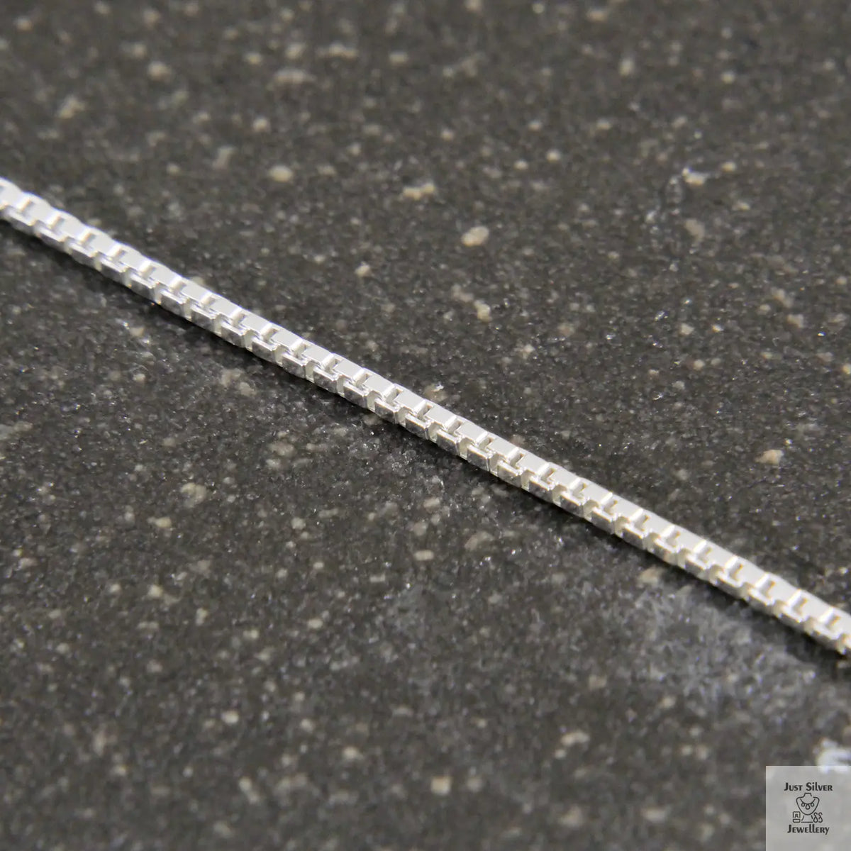 Fine Sterling Silver Box Link Chain (1.4mm)