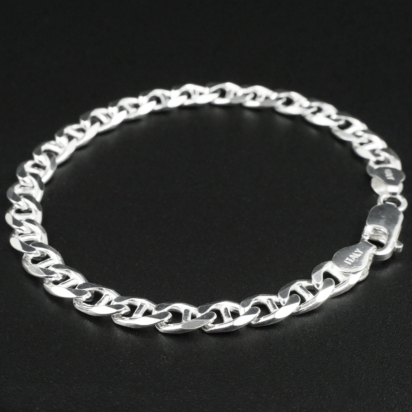 Solid Sterling Silver Marina Bracelet (5.7mm)
