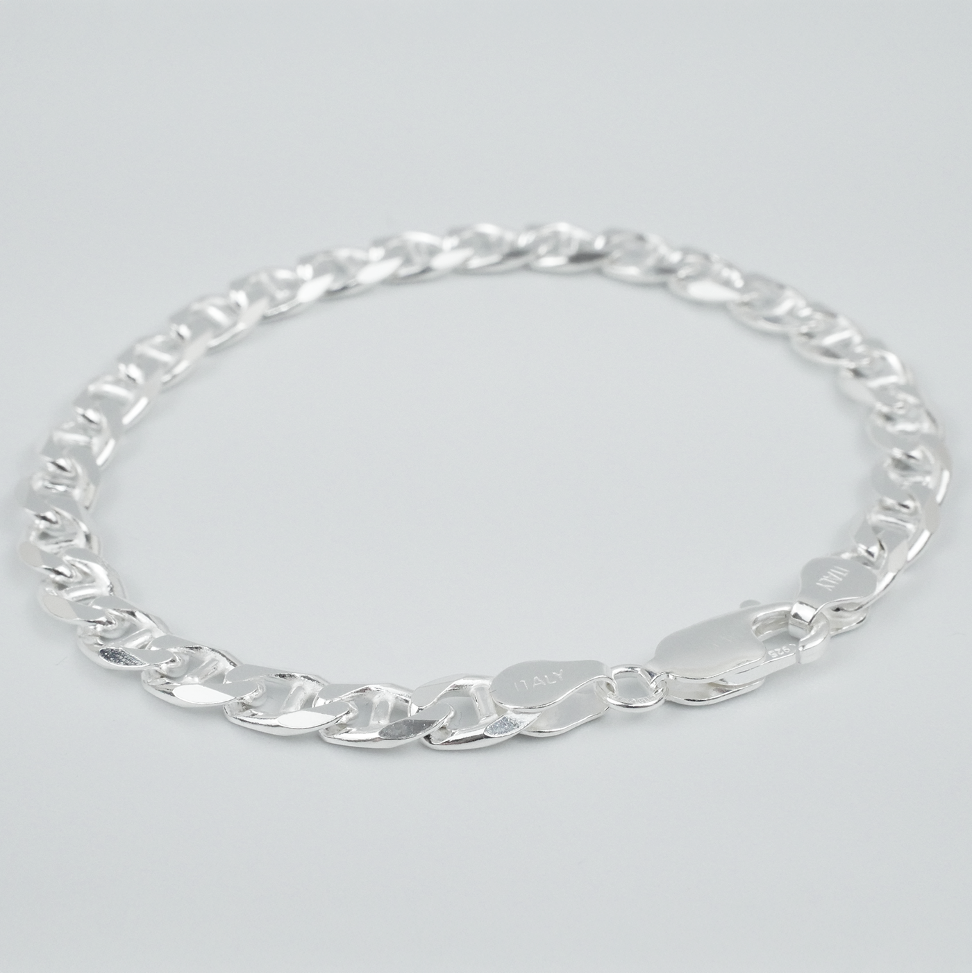 Solid Sterling Silver Marina Bracelet (5.7mm)