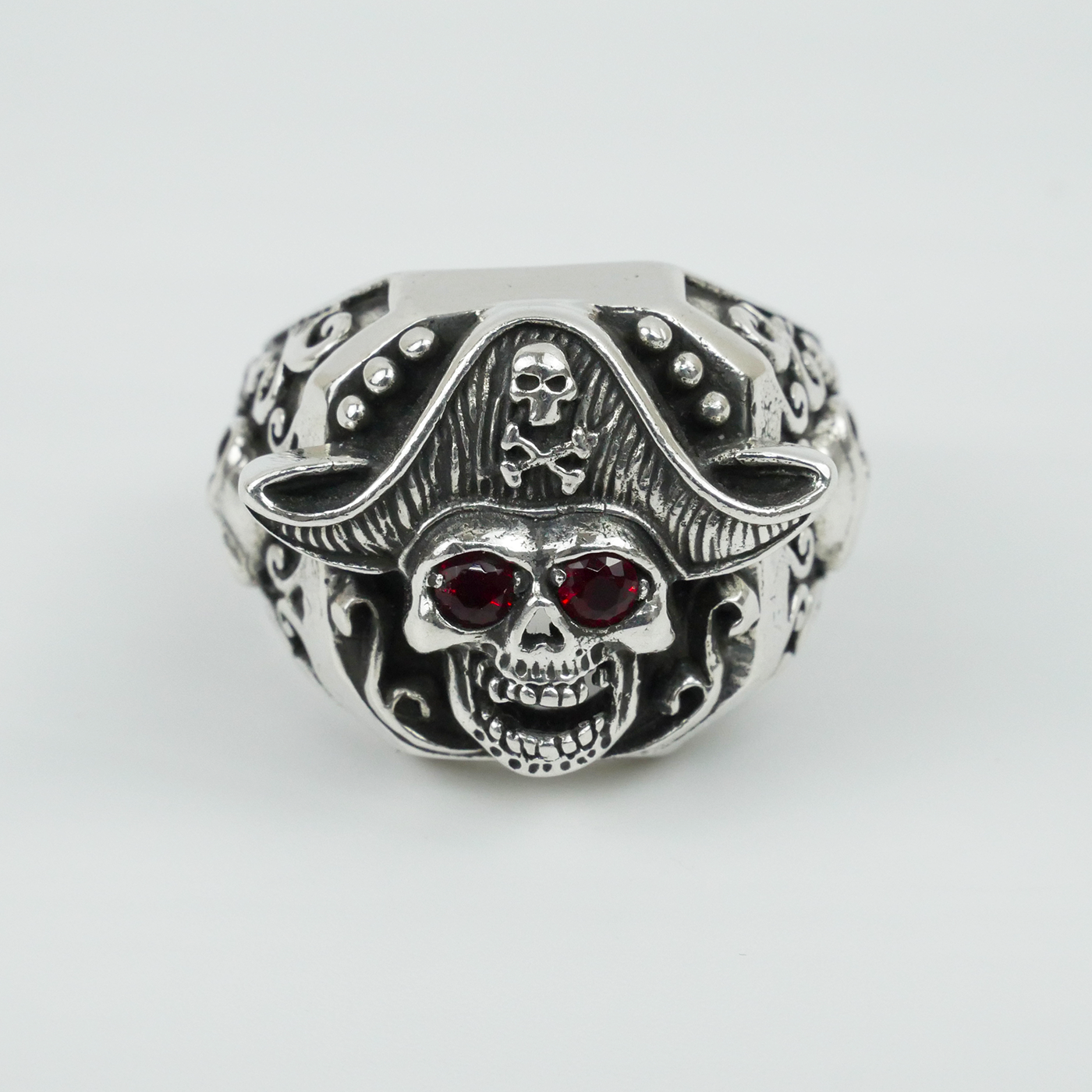 Silver "Pirate Captain" Gents Ring