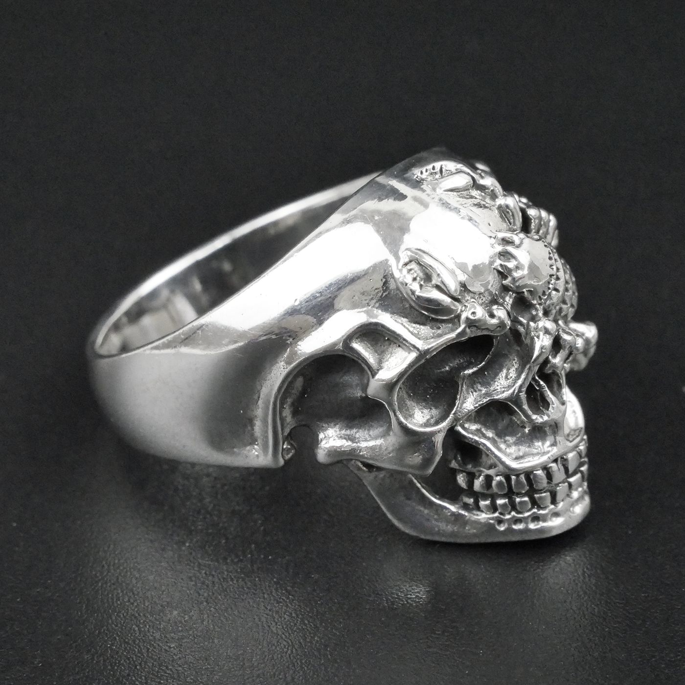 Silver "Scorpion Skull" Gents Ring