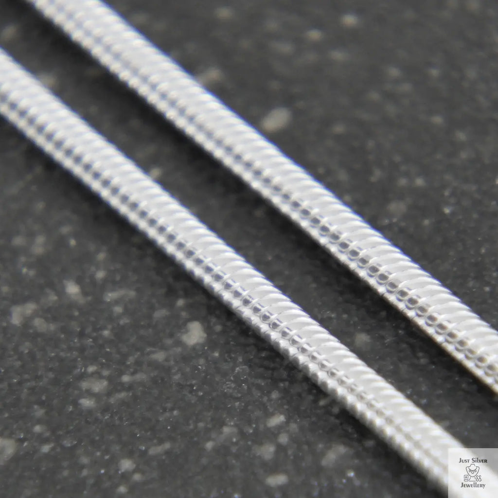 Fine Sterling Silver Snake Chain (1.4mm)