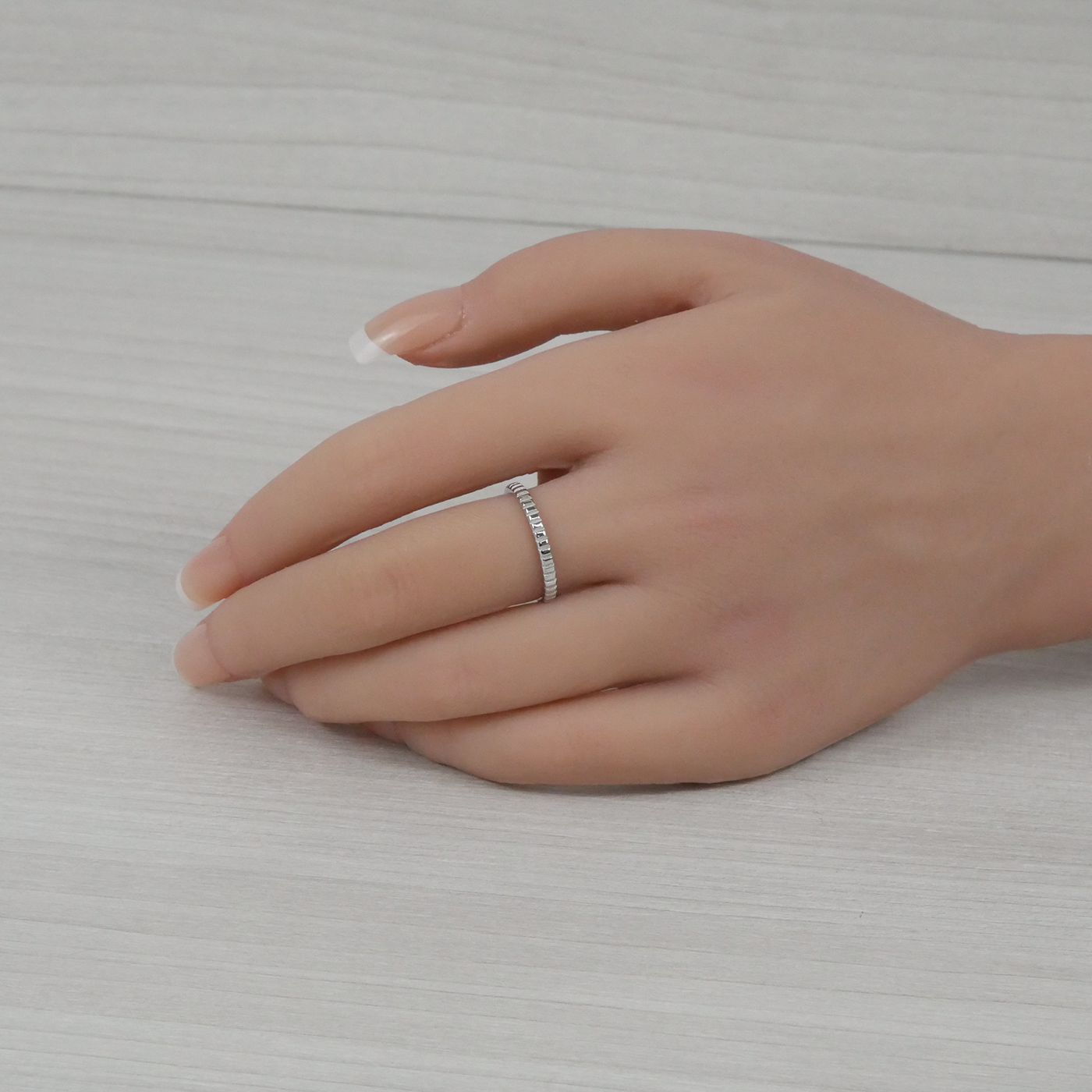 Silver 2 Tone Ring