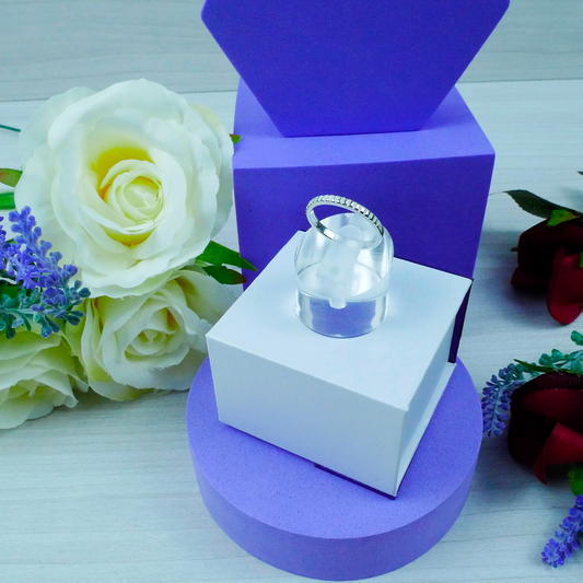 Silver 2 Tone Ring