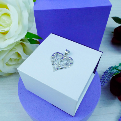 Silver "Tree of Love" pendant Just Silver Jewellery
