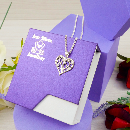 "Tree of Love" pendant & chain