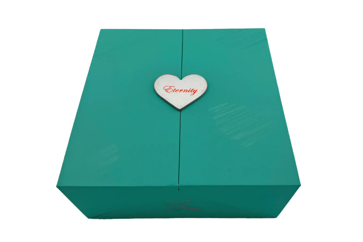 Eternity Double Door Rose Gift Box Just Silver Jewellery