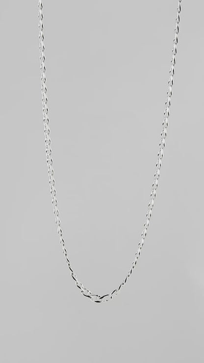 Solid Sterling Silver Marina Chain (3.8mm)