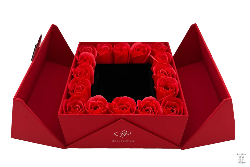 Eternity Double Door Rose Gift Box Just Silver Jewellery